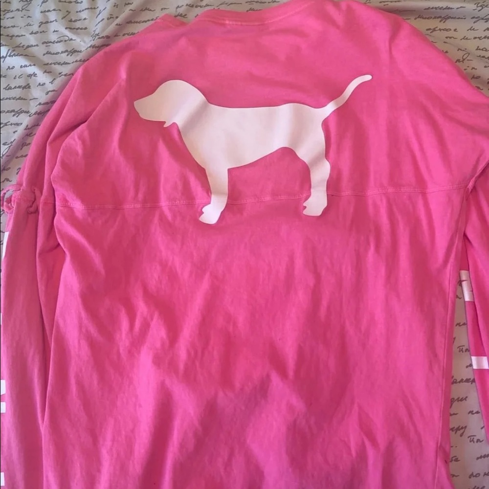 pink long sleeve